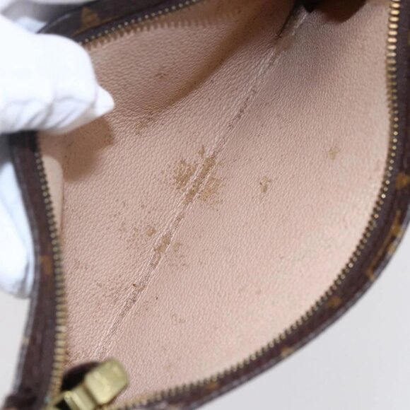 LOUIS VUITTON Monogram Bucket GM Accessory Pouch LV Auth 148724 - Picture 16 of 16